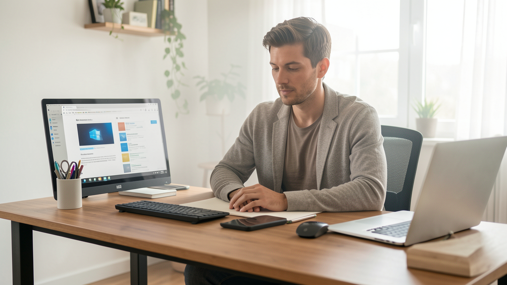 Imagen editorial que ilustra El Registro de Windows: qué es, cómo funciona y por qué una sola tecla puede borrar tu sistema