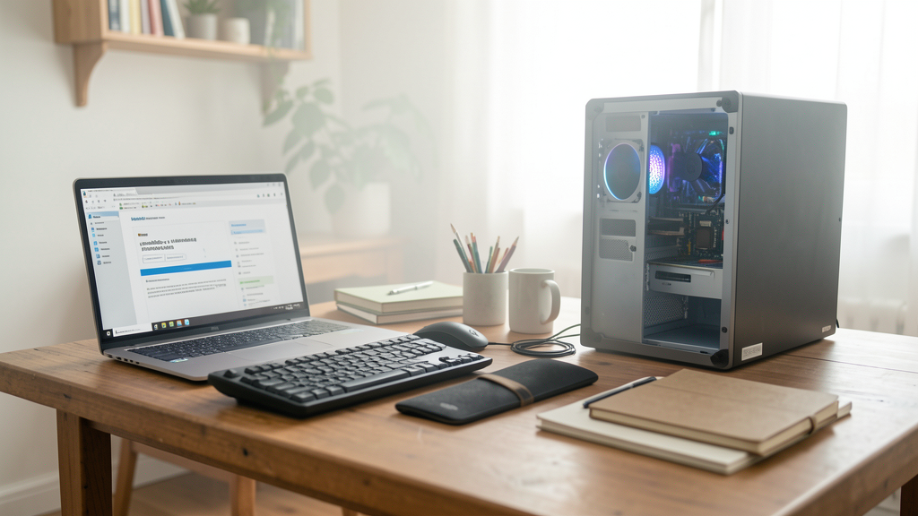 Imagen editorial que ilustra VirtualBox vs VMware: ¿cuál elegir para mover archivos sin dolores de cabeza?